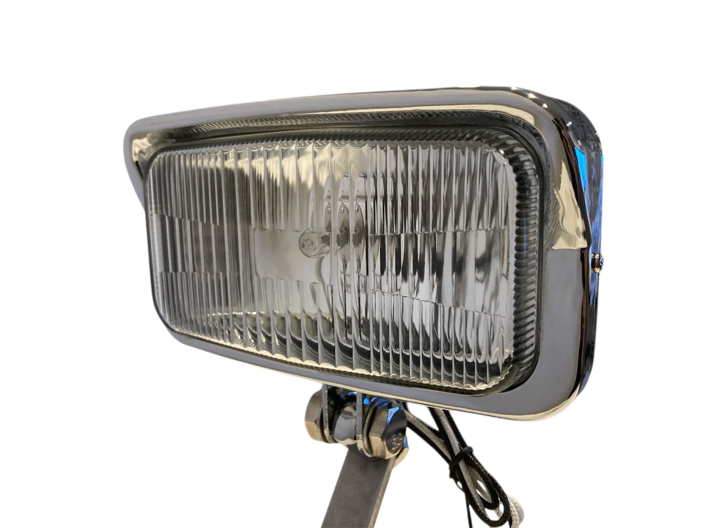 スクエアヘッドライト　クローム　クリアレンズ HR101