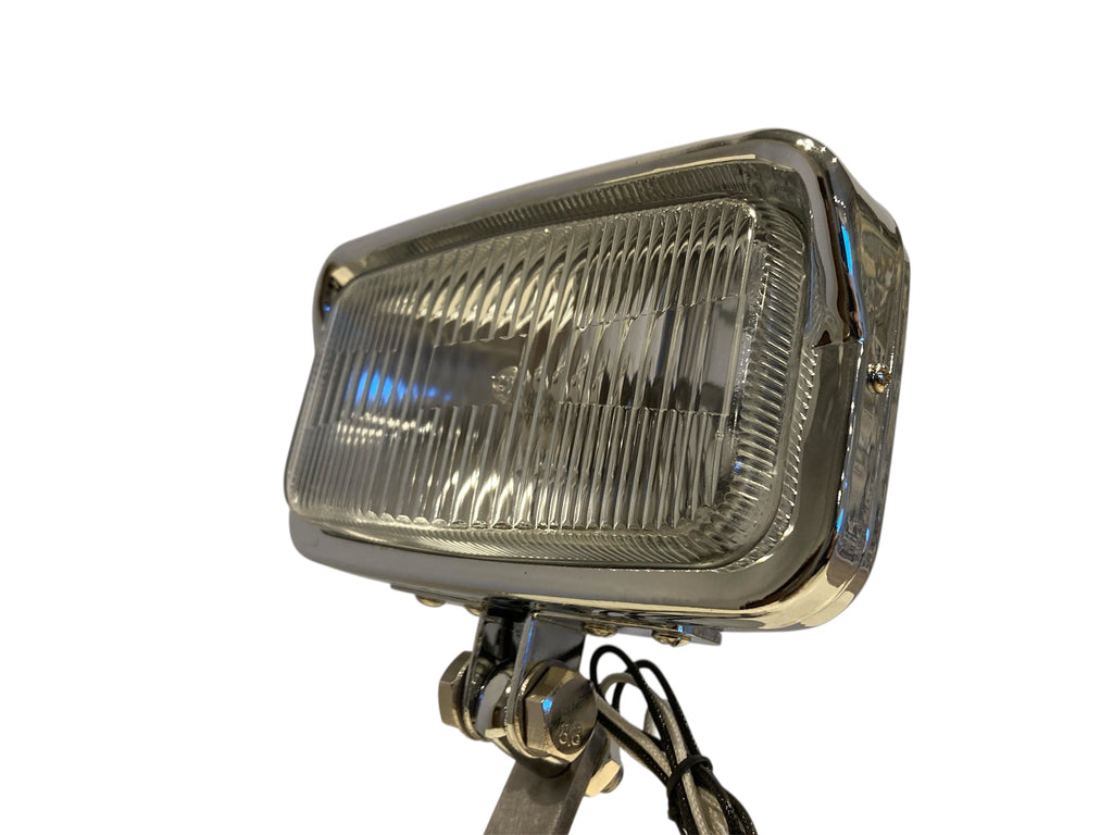 スクエアヘッドライト　クローム　クリアレンズ HR101